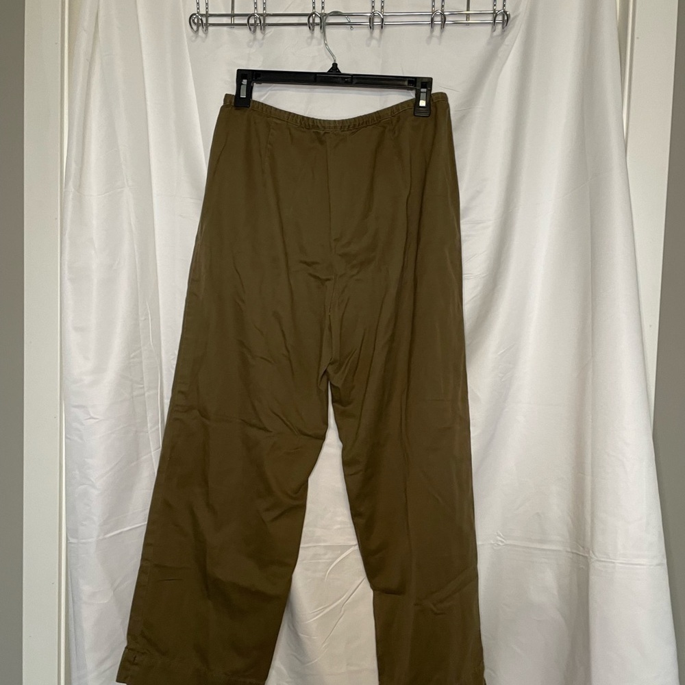 Eddie Bauer/ Olive Green cotton pants​​​​​​​​​​​​ - Picture 7 of 8